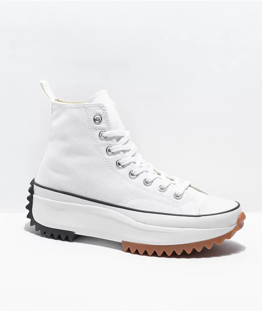 Converse Run Star Hike White High Top Shoes