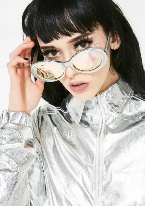 Cosmic Doll Holographic Sunglasses-