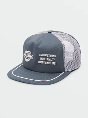 Crate Freight Cheese Hat - Blue Fog