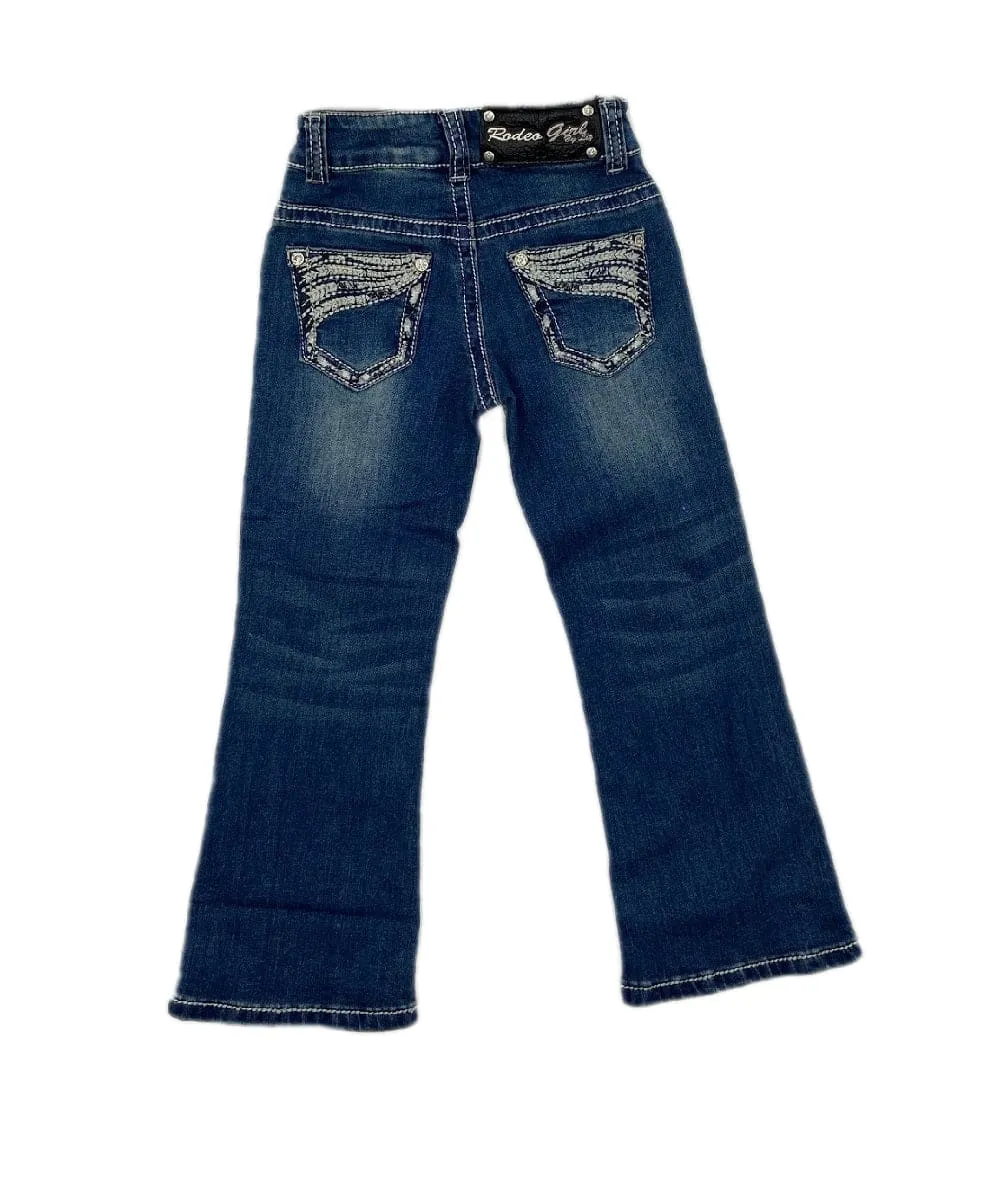 Crazy Cowboy Girls' Boot Cut Jean