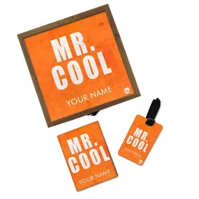 Customized Tpassport Cover With Luggage Tag - Mr Cool