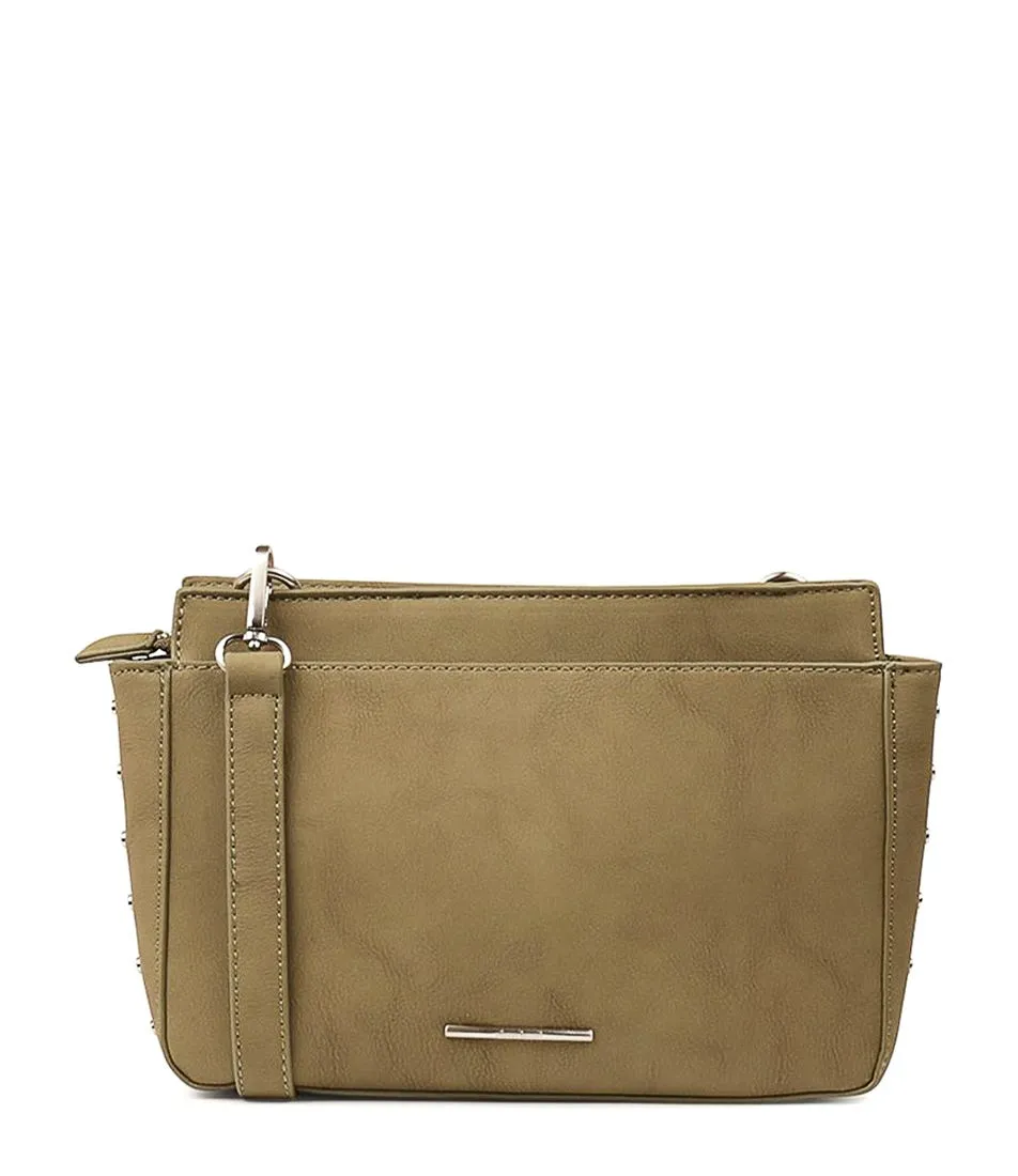 DIANA FERRARI Ivy Cross Body Bag Sage Smooth