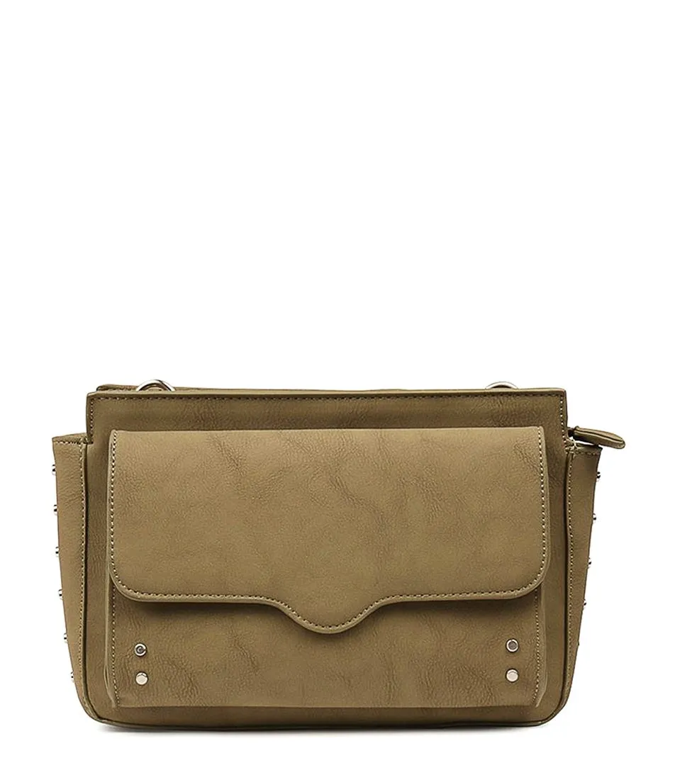 DIANA FERRARI Ivy Cross Body Bag Sage Smooth