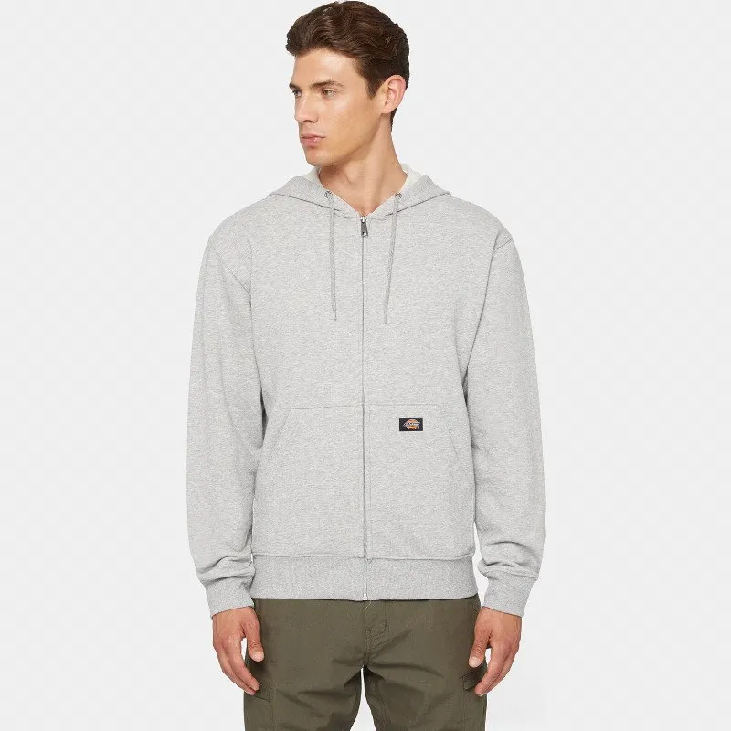 Dickies FULL ZIP FLEECE MAN HEATHER GREY