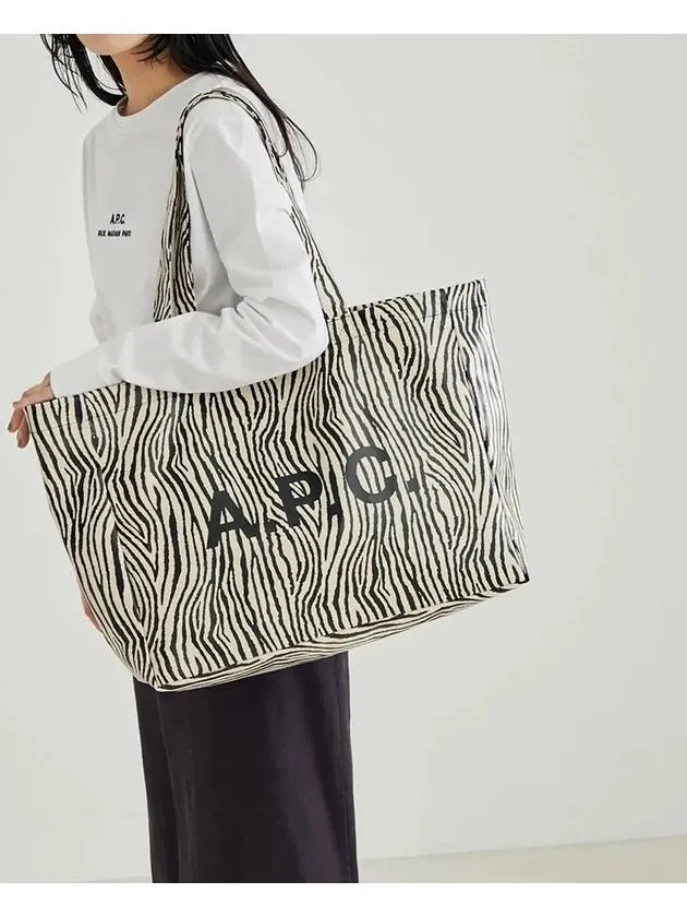 Eco Bag Diane Recycled Leather Zebra Zebra PUAAV M61443