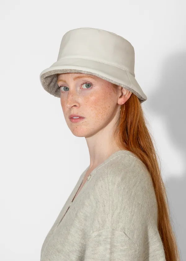 Eco Padded Hat - Light Grey