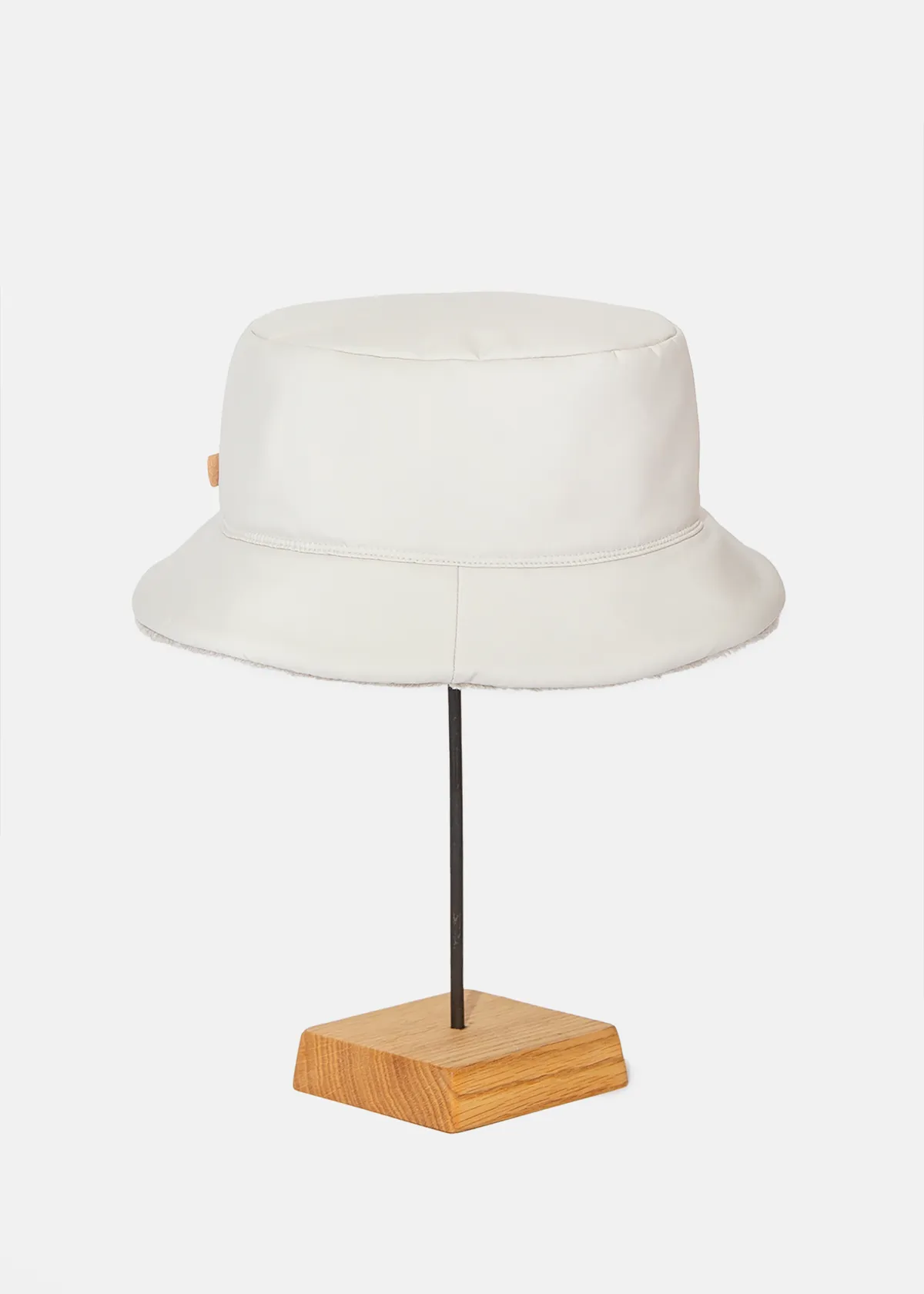 Eco Padded Hat - Light Grey