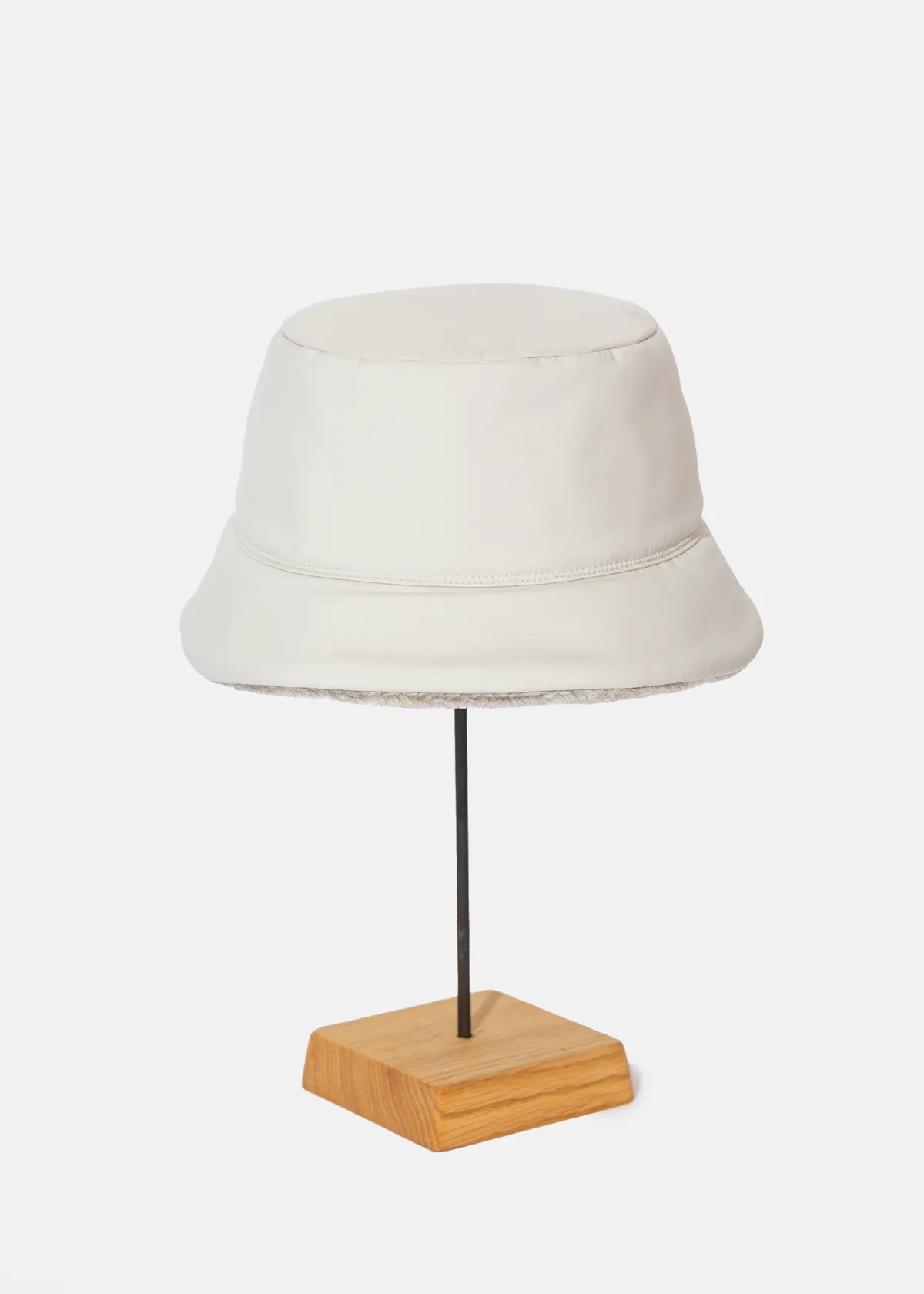 Eco Padded Hat - Light Grey