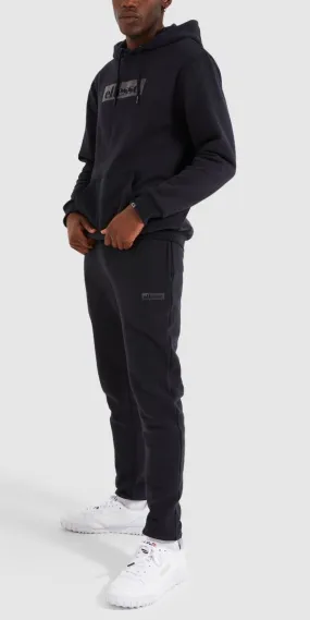 Ellesse Mese Hooded Full Tracksuit Black