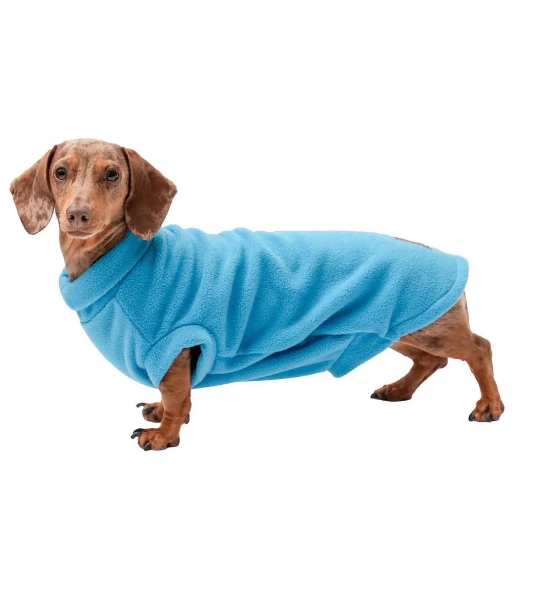 Fleece dog jumper m-l blue Firefoot