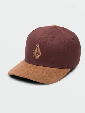 Full Stone Heather Flexfit Hat - Mahogany