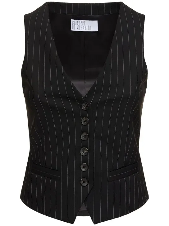 Giuseppe Di Morabito   Stretch wool vest 