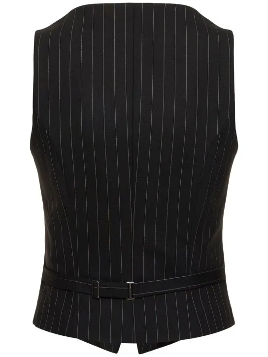 Giuseppe Di Morabito   Stretch wool vest 