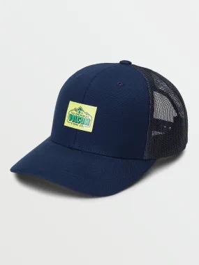 Good Vibes Cheese Hat - Navy