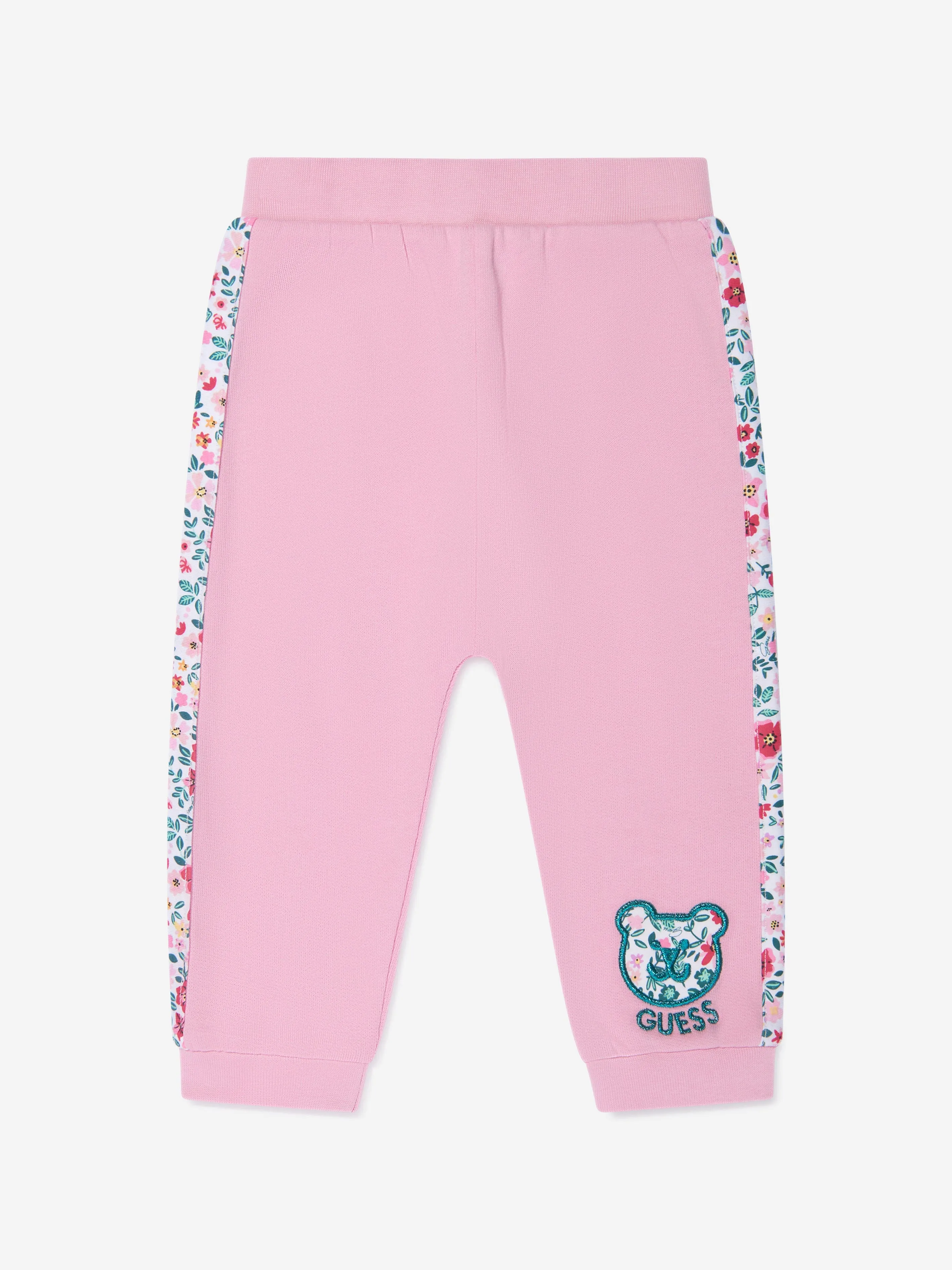 Guess Baby Girls Tracksuit in Pink