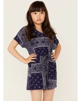 Hayden Girls' Bandana Print Romper