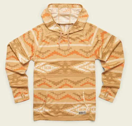 Howler Brothers Loggerhead Hoodie: Terranova - Toltec Tan