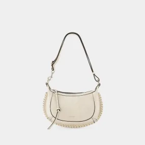 Isabel Marant  Oskan Moon Hobo Bag - Isabel Marant - Chalk - Leather