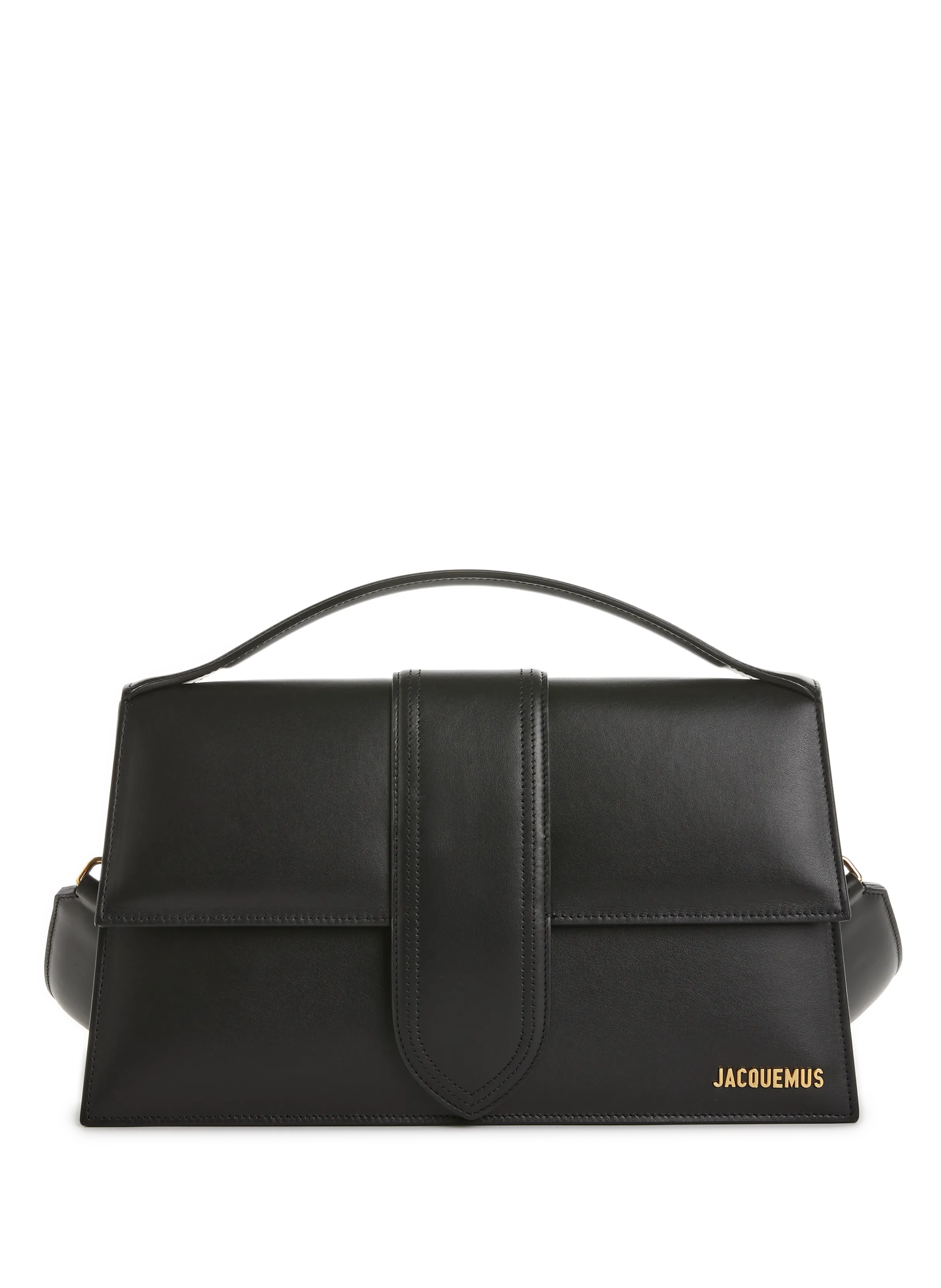 JACQUEMUS  Le Bambinou leather bag - Black