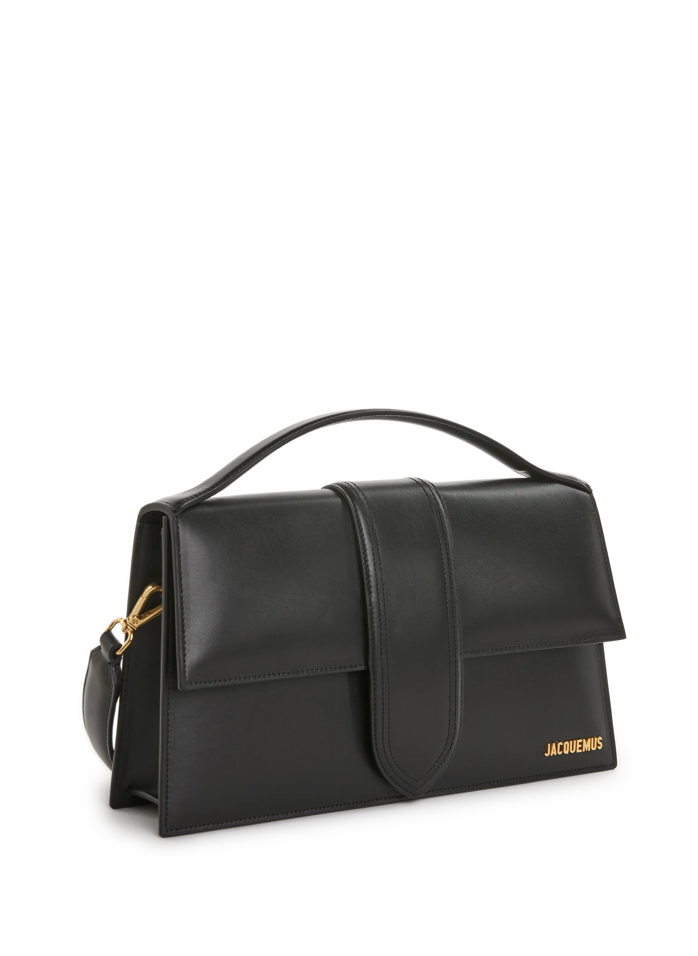 JACQUEMUS  Le Bambinou leather bag - Black