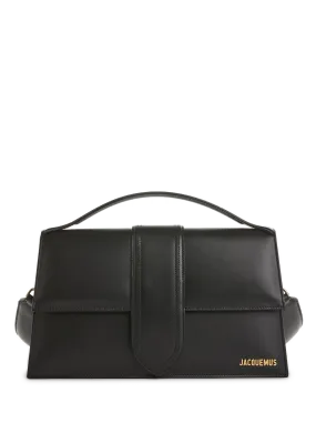 JACQUEMUS  Le Bambinou leather bag - Black