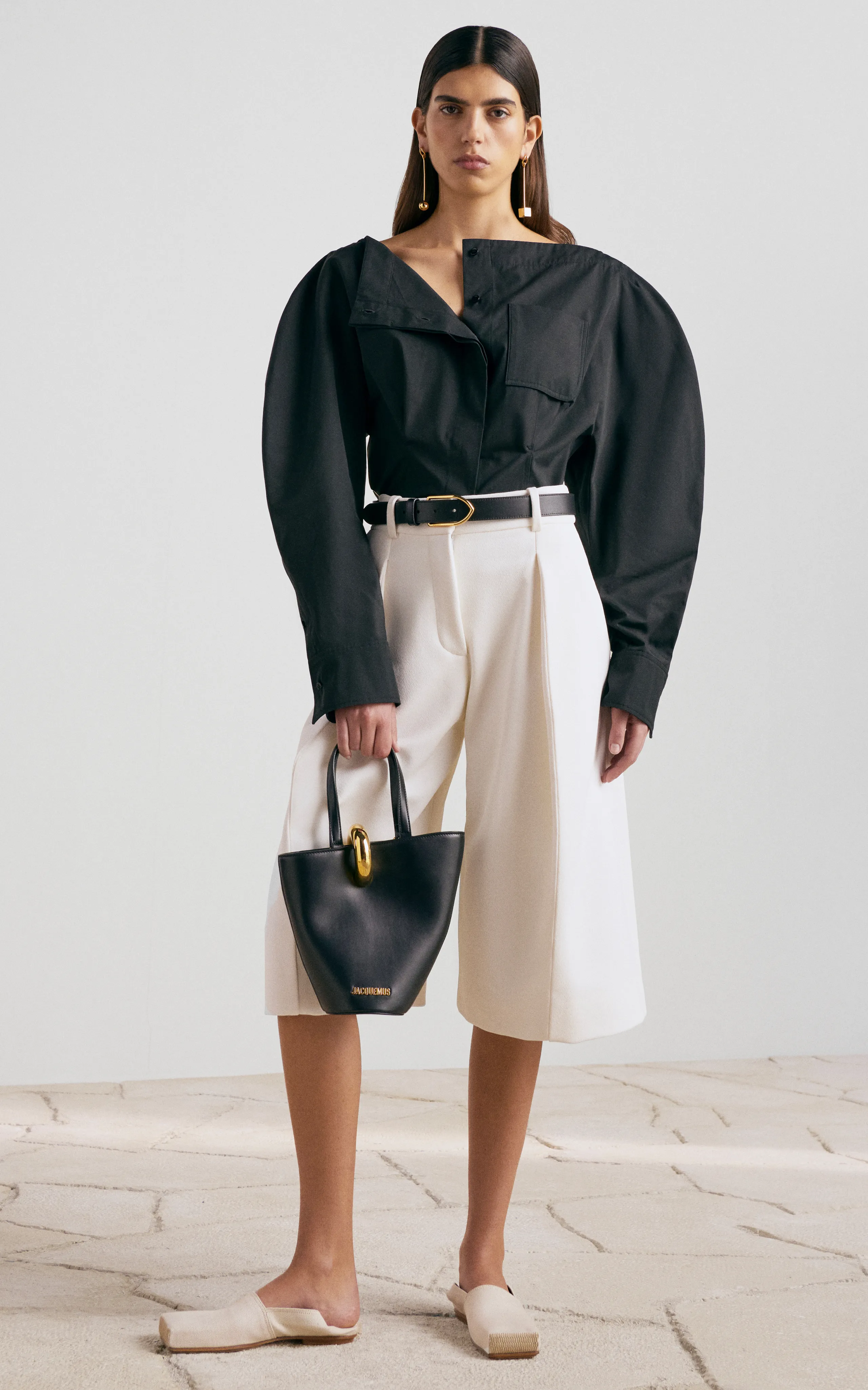 Jacquemus Leather Bucket Bag