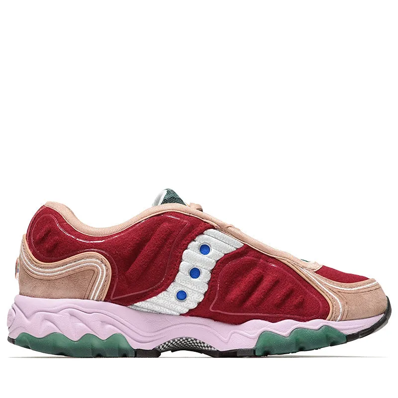 Jae Tips x Saucony Matrix 'No Shoes In The House' - Cranberry