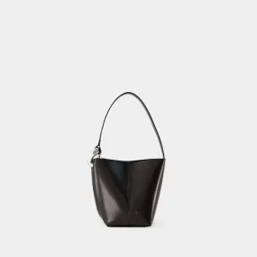 J.W. Anderson  The Jwa Corner Small Bucket Shoulder Bag - J.W. Anderson - Leather - Black