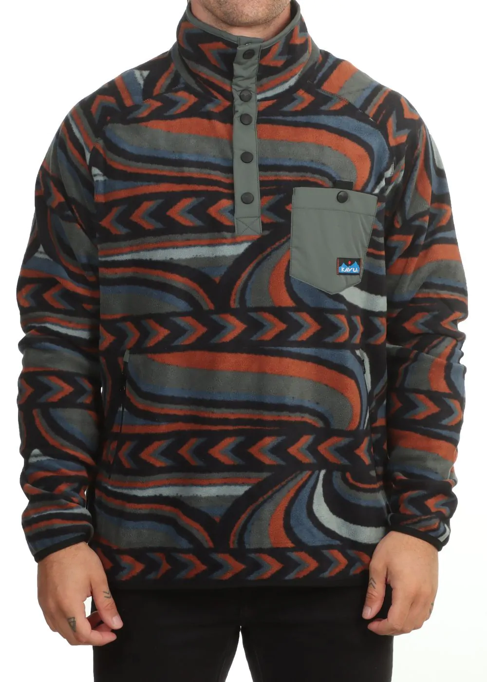 Kavu Teannaway Fleece Riven Stitch