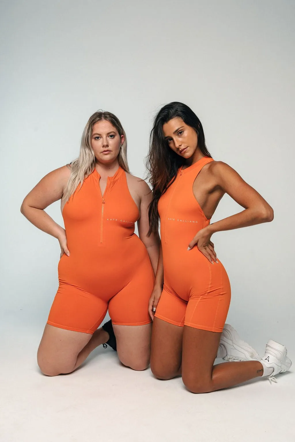 KG Romper - Orange Flame