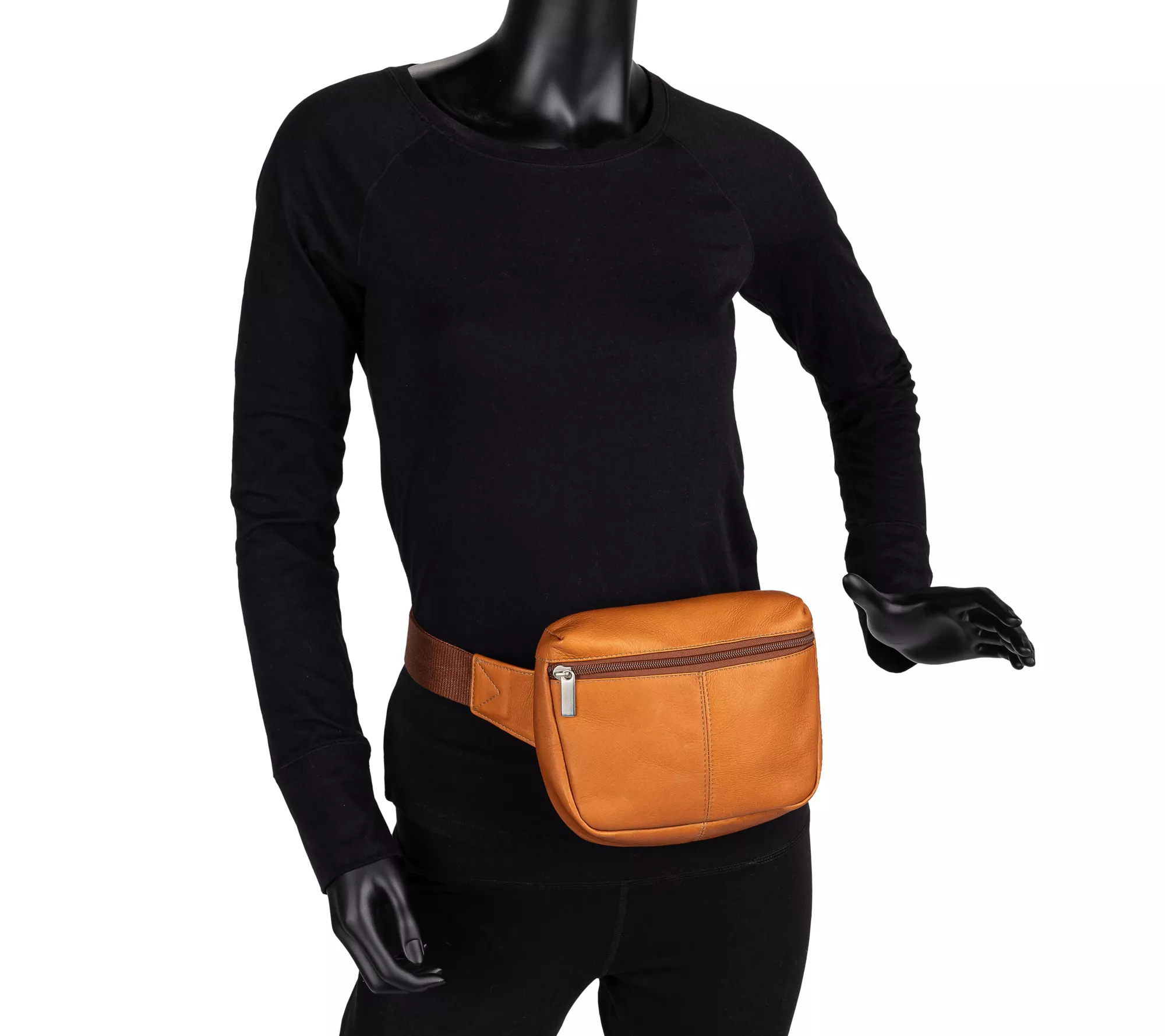 Le Donne Leather Switchback Waist Bag