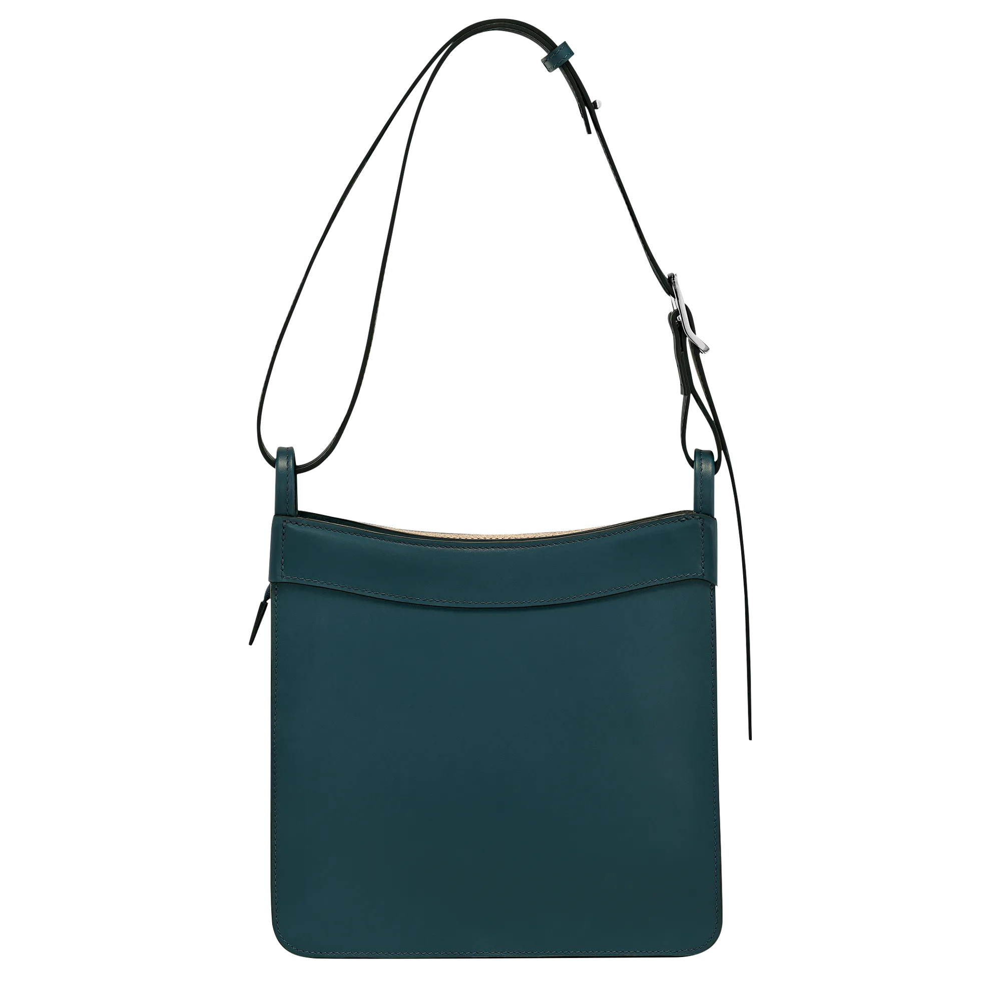 Le Foulonné S Hobo bag Ink blue - Leather