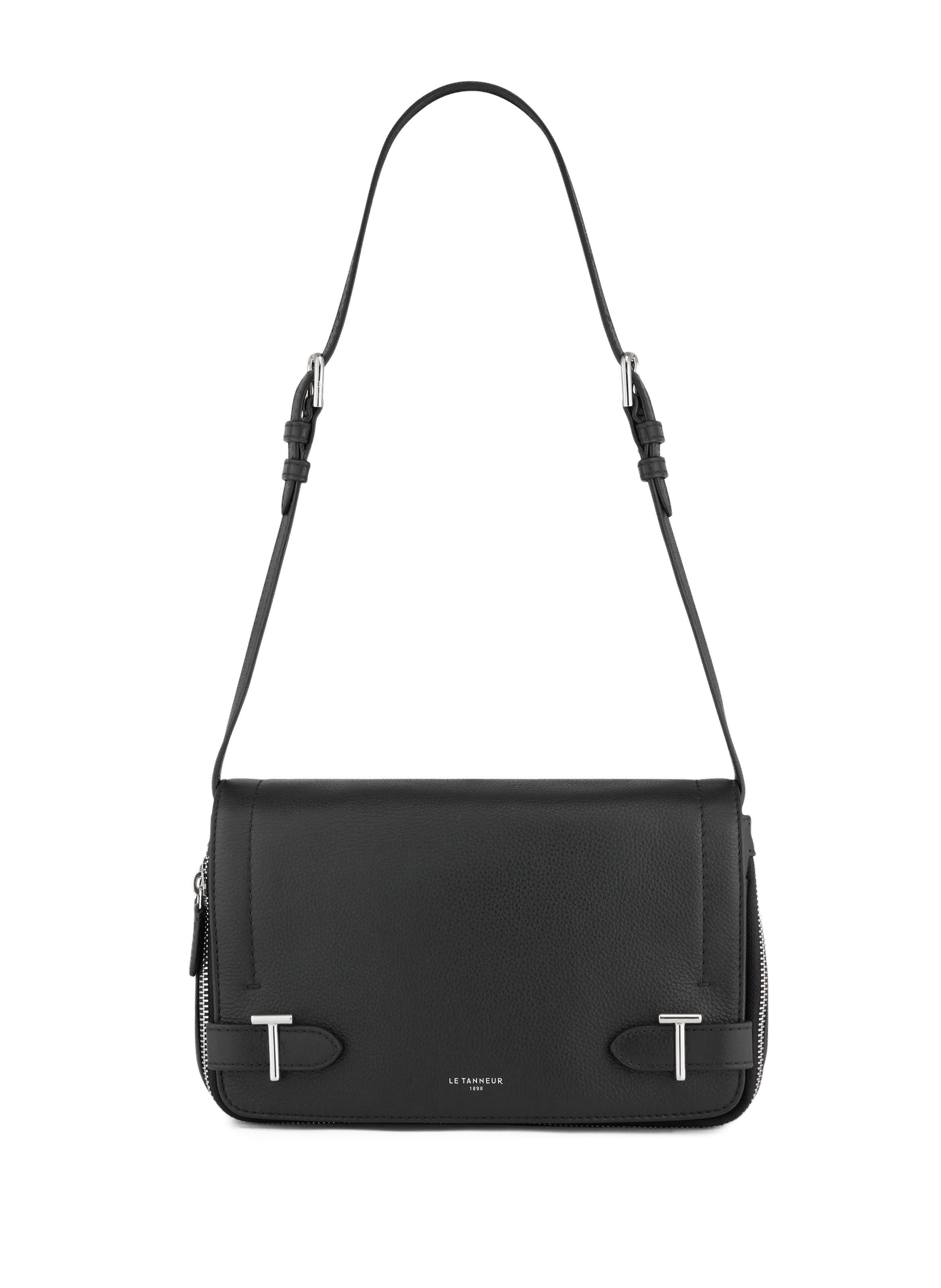 LE TANNEUR  Simone leather bag - Black