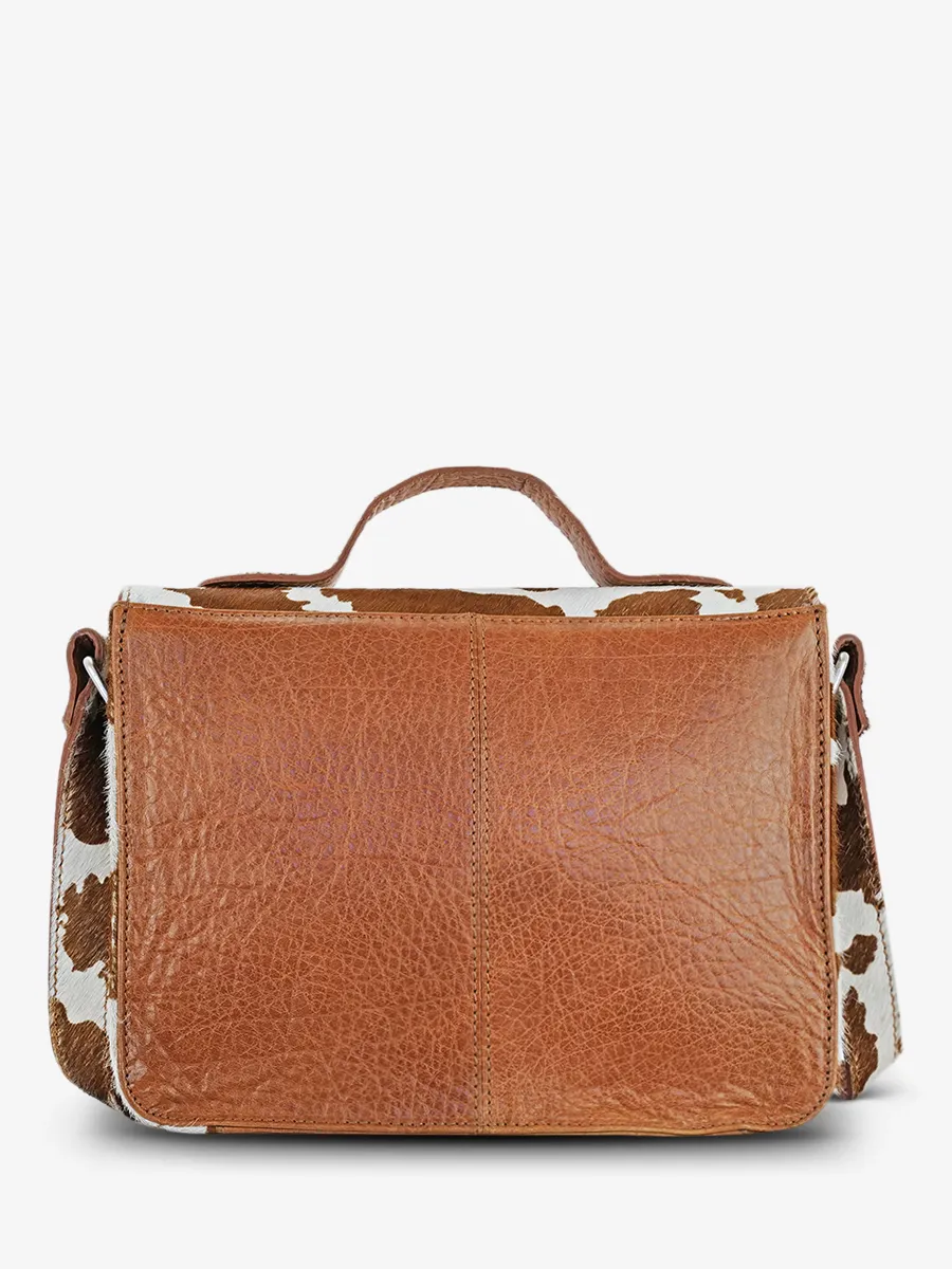 Leather cross-body bag for woman - Mademoiselle George Rodeo | PAUL MARIUS