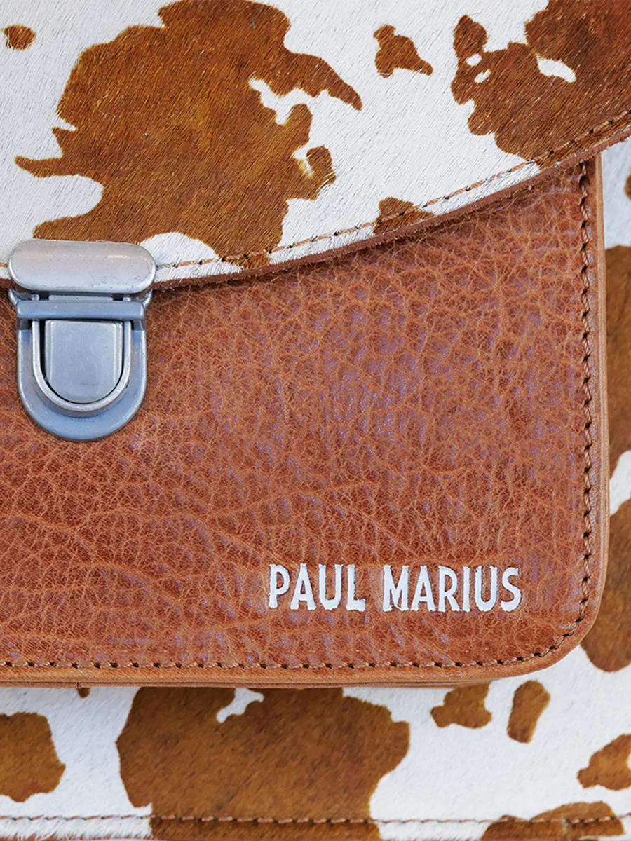 Leather cross-body bag for woman - Mademoiselle George Rodeo | PAUL MARIUS