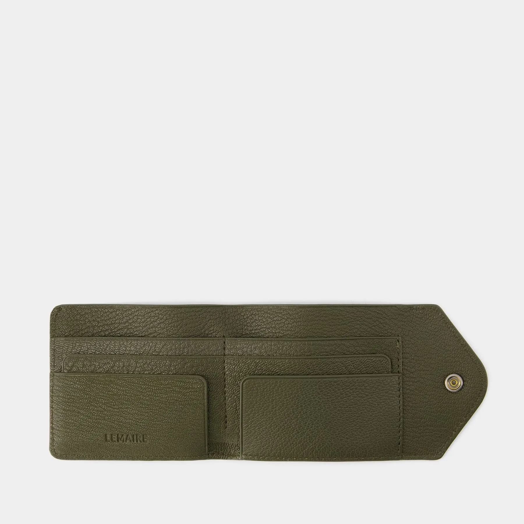 Lemaire  Envelope Bag - Lemaire - Leather - Pesto