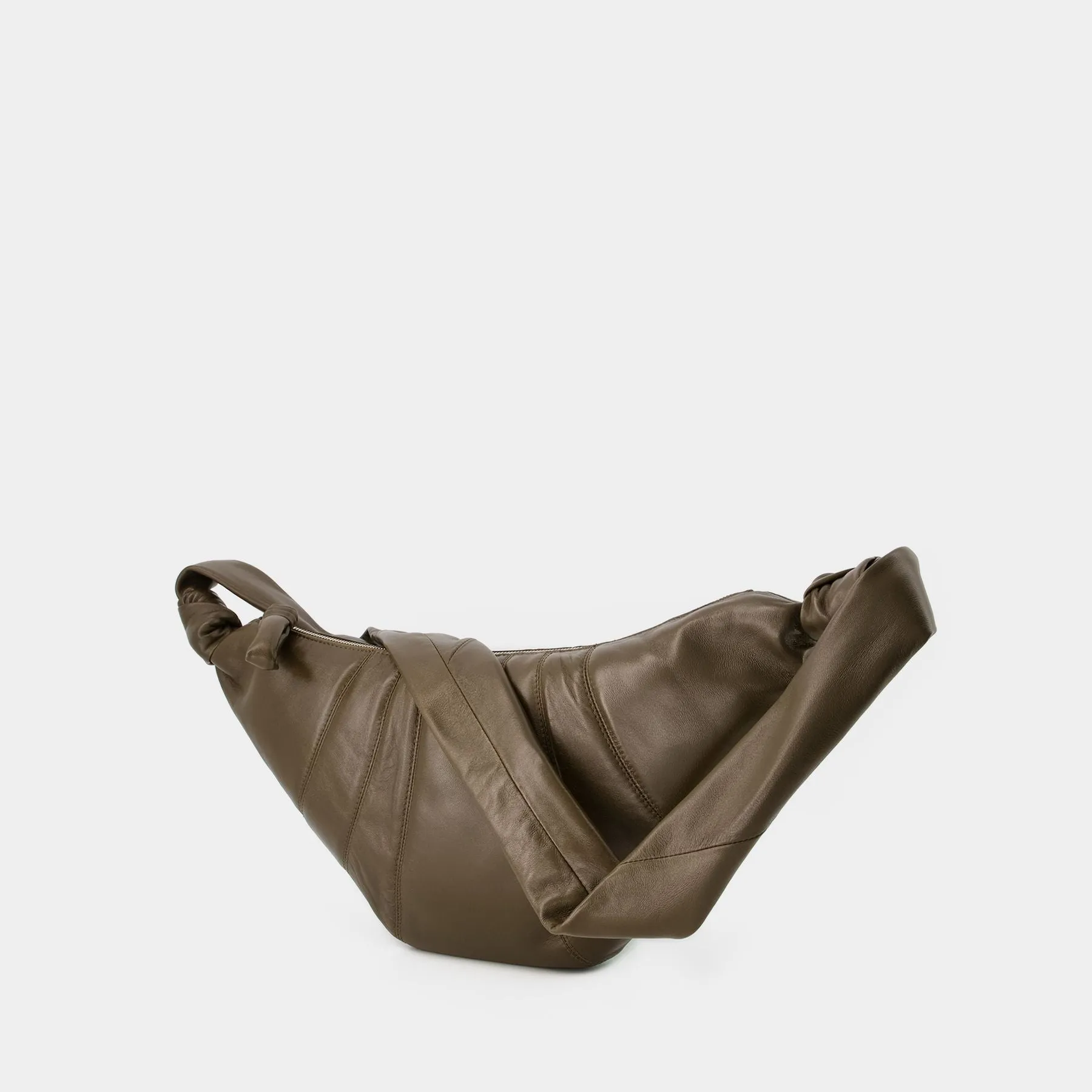 Lemaire  Medium Croissant Bag - Lemaire - Leather - Dark Tobacco