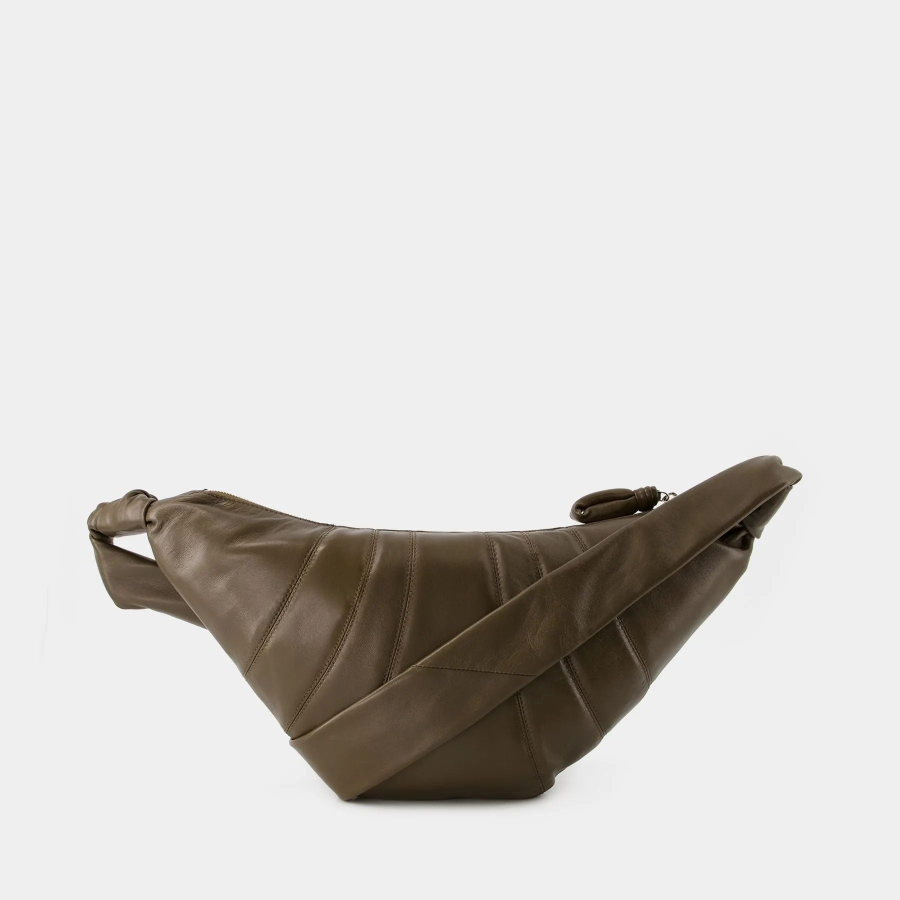 Lemaire  Medium Croissant Bag - Lemaire - Leather - Dark Tobacco