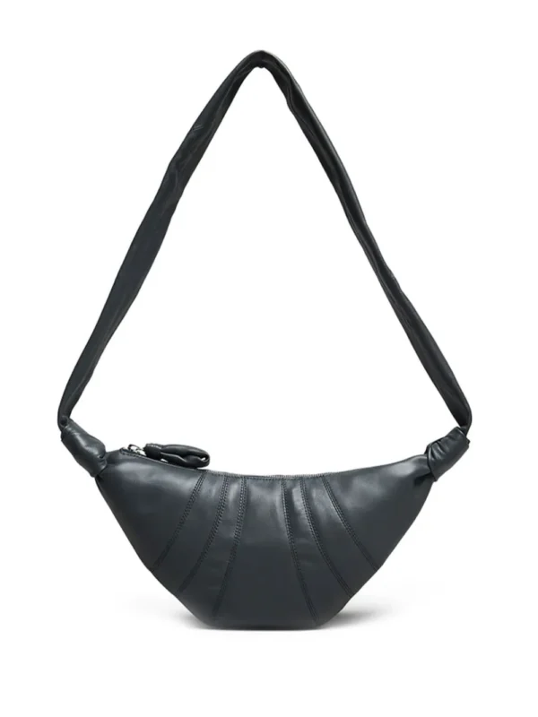 Lemaire Small Croissant Shoulder Bag Asphalt | Luxury and style at your fingertips