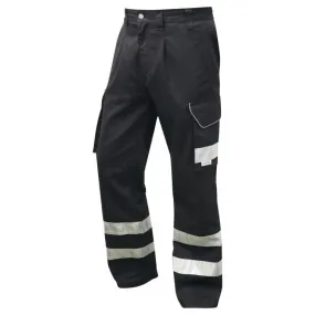 Leo Workwear Ilfracombe Cargo Style Reflective Trouser