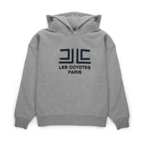 Les Coyotes De Paris Grey Hoodie For Teen Girl