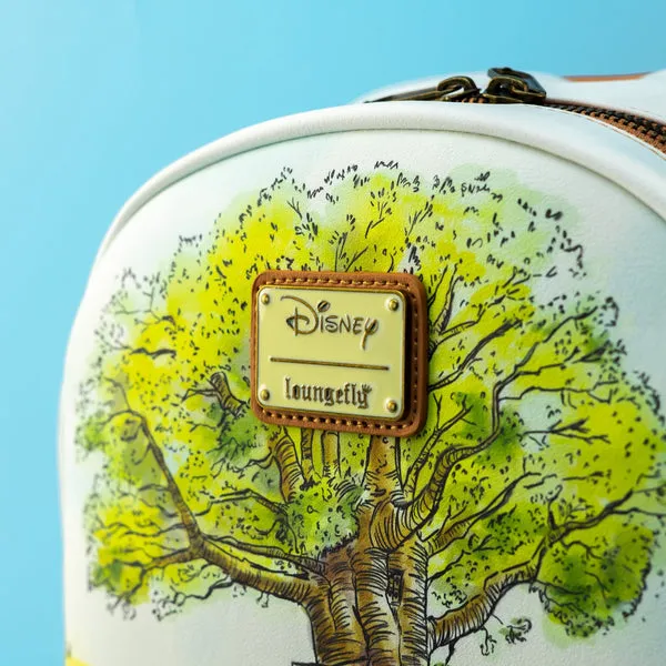 Loungefly x Disney Winnie the Pooh Tigger, Eeyore, Piglet at Tree House Mini Backpack