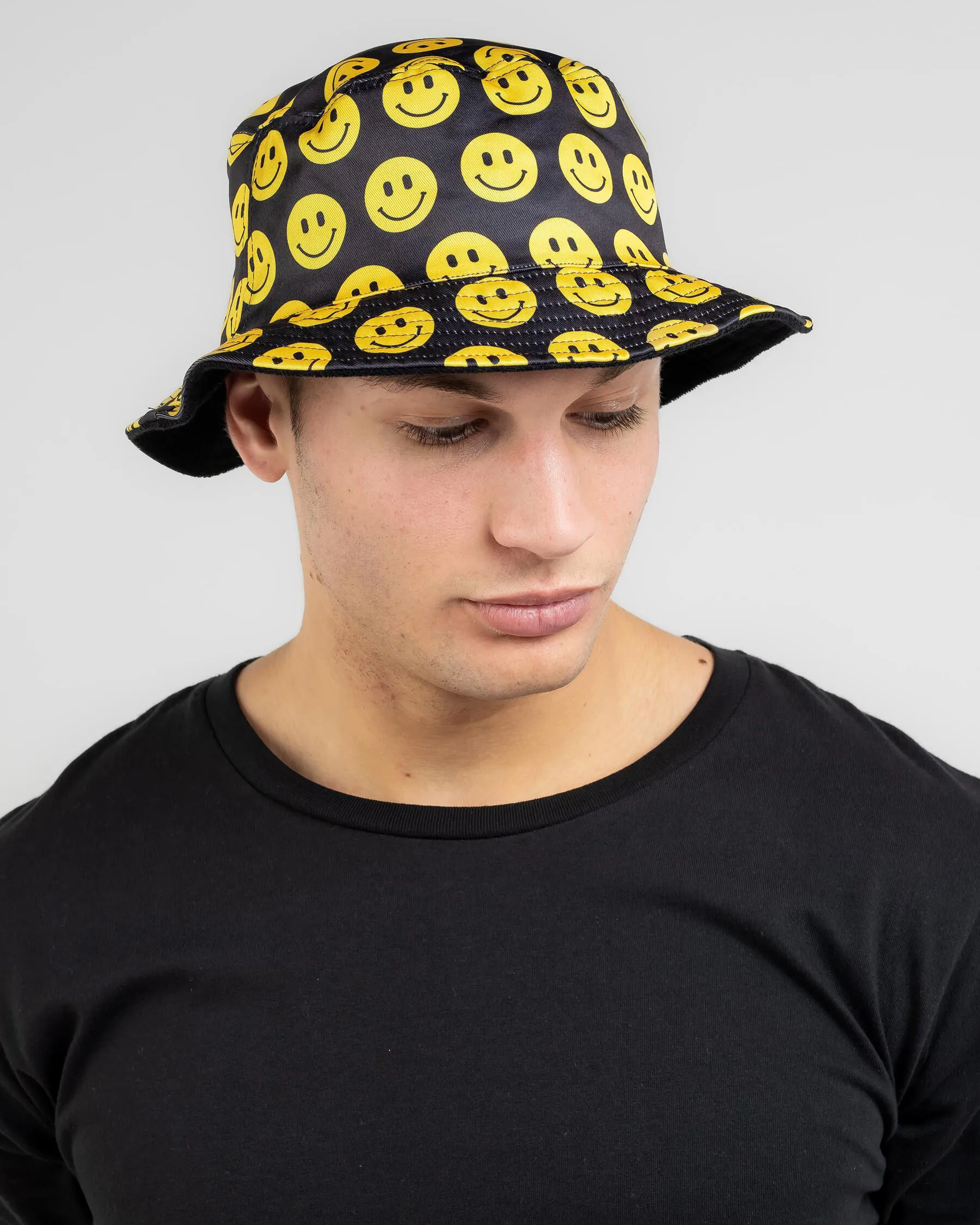 Lucid Smiley Bucket Hat