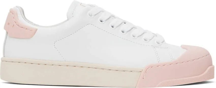 Marni White Dada Bumper Sneakers