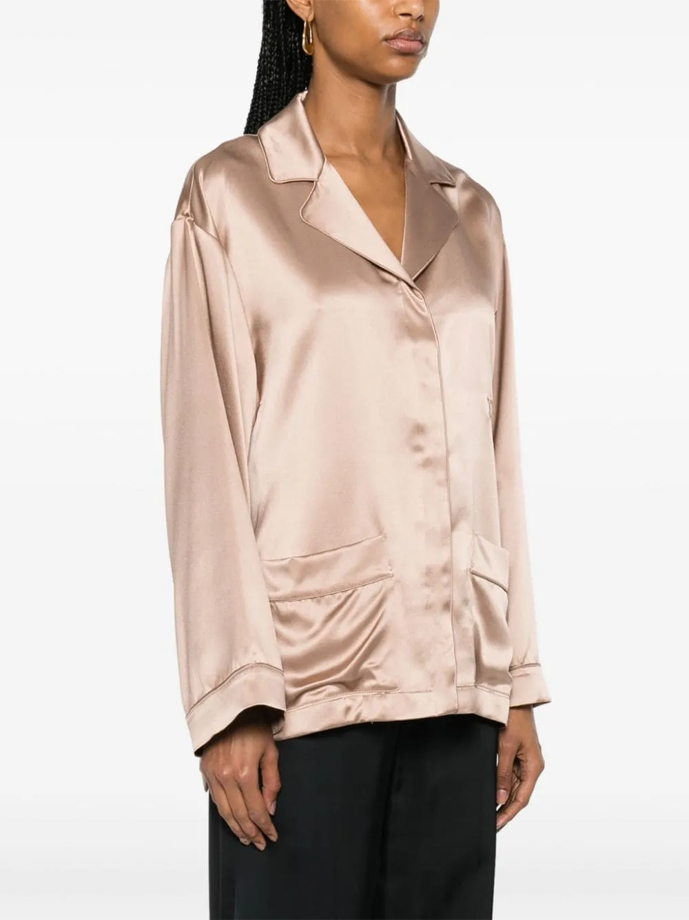 Max Mara Pianoforte    Max Mara Pianoforte Silk Tunic