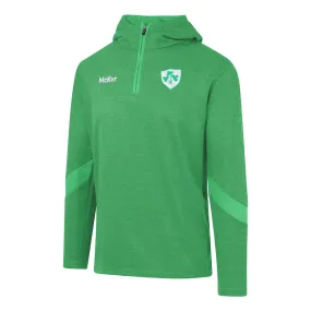 Mc Keever Ireland Rugby Core 22 1/4 Zip Hoodie - Adult - Green