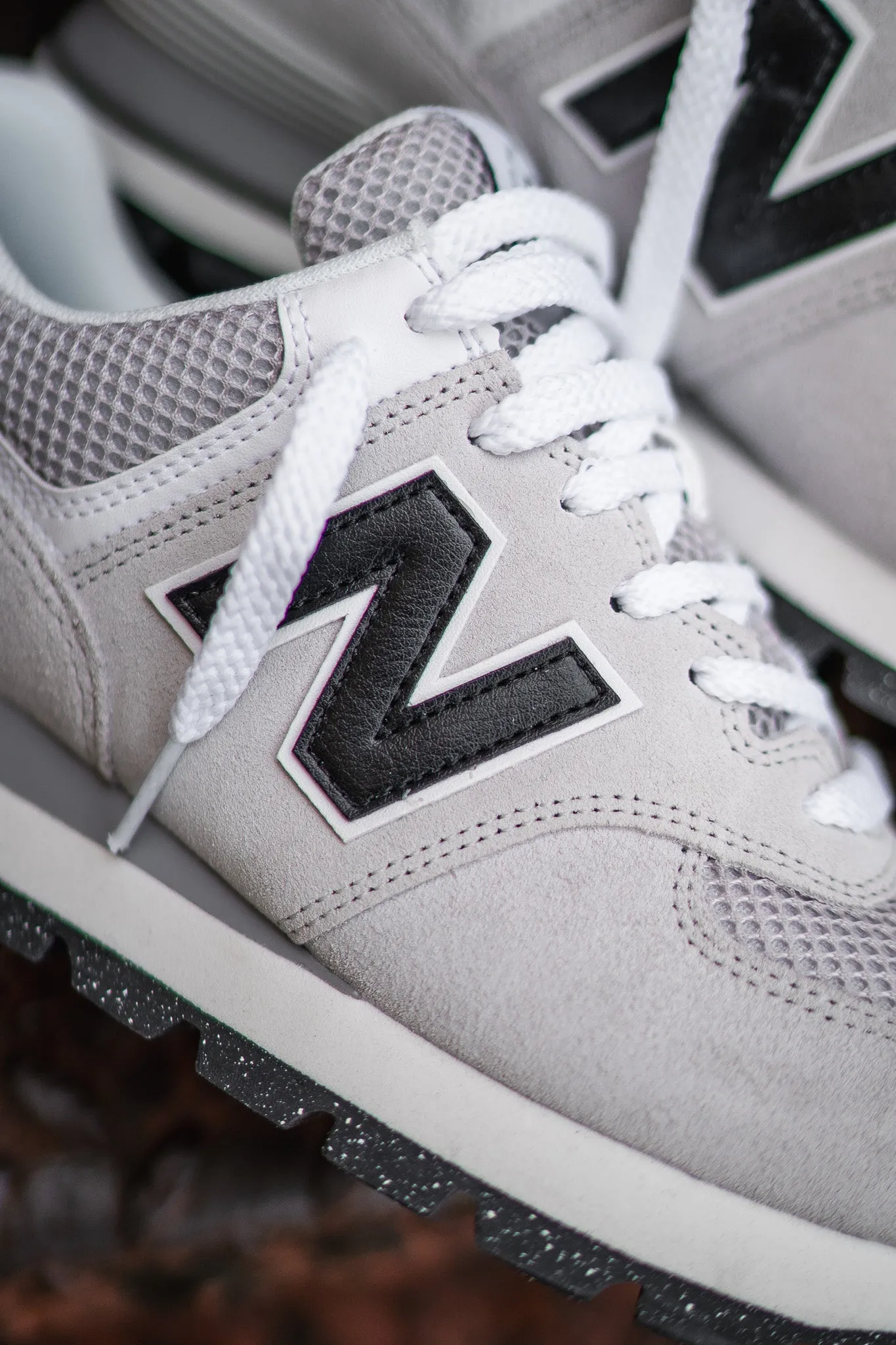 Mens New Balance 574 (Grey/Black) - ML574DMG