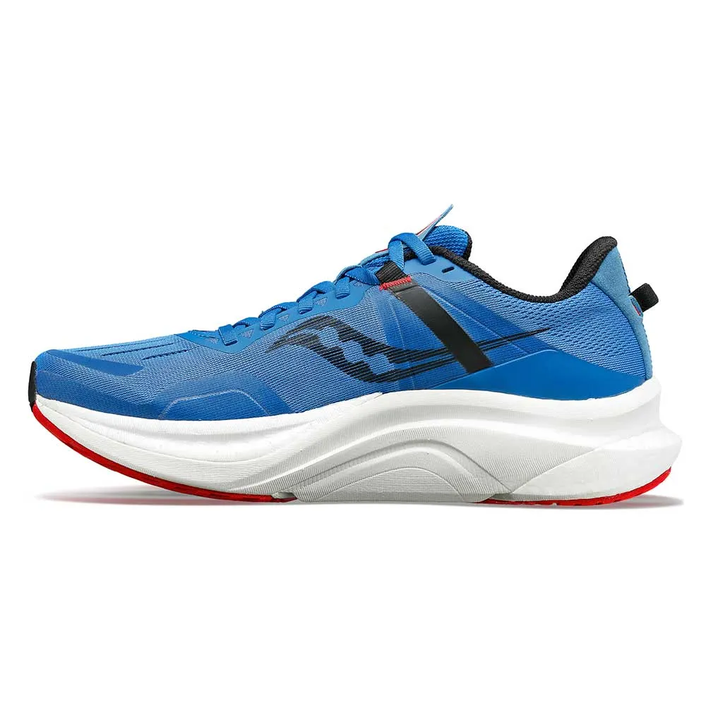 Men's Tempus Running Shoe- Hydro/Poppy - Regular (D)