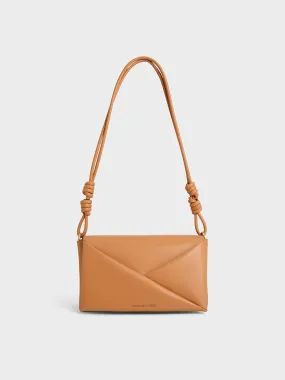 Midori Geometric Shoulder Bag - Toffee