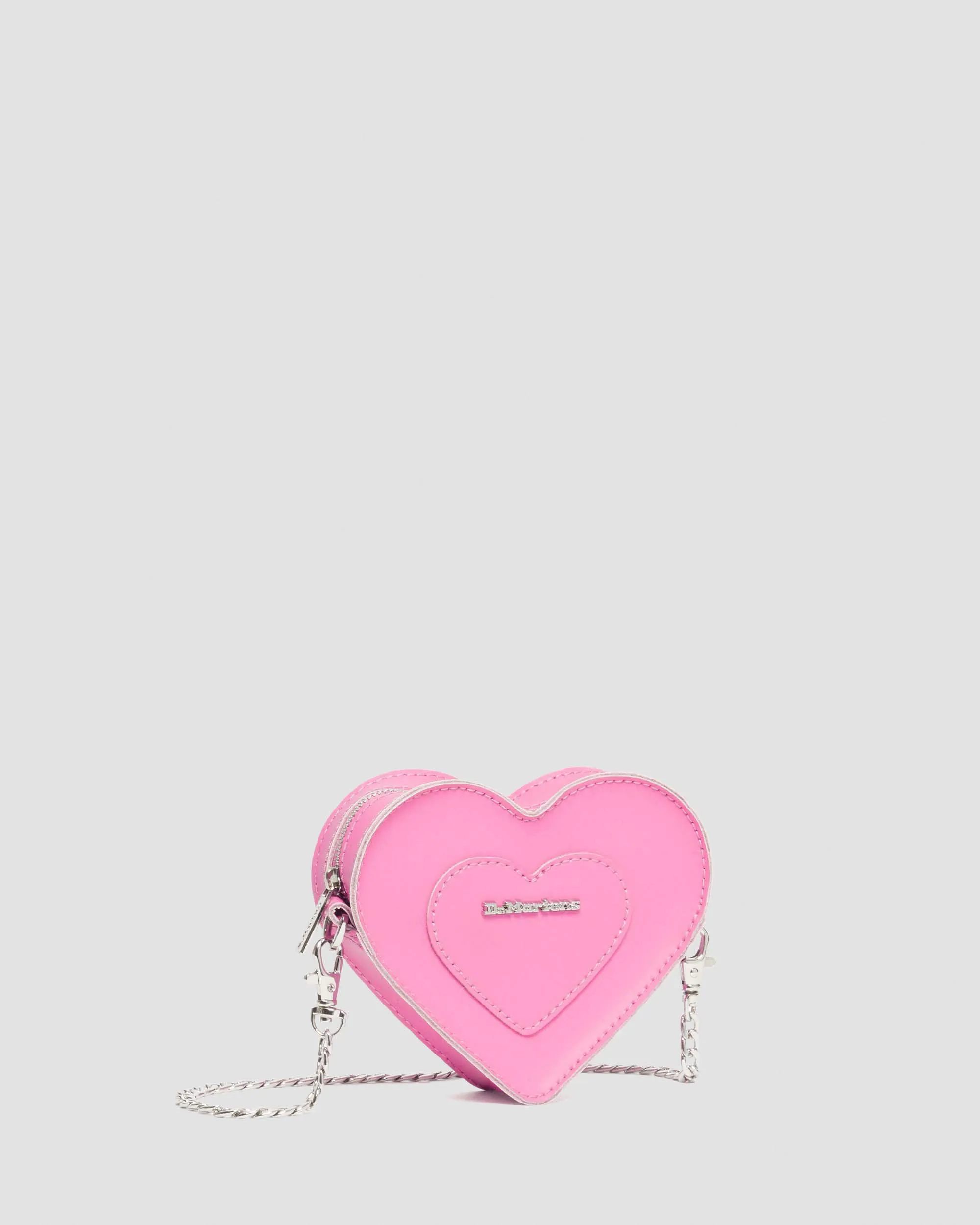 Mini Heart Shaped Leather Bag